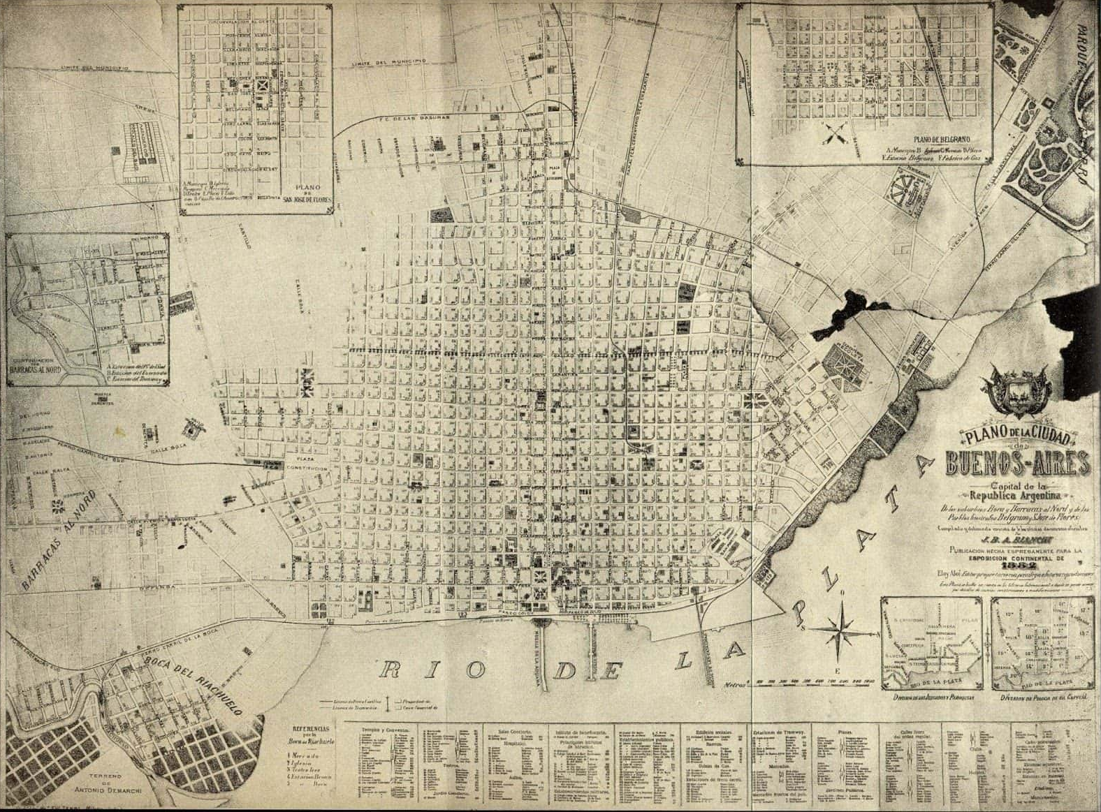 Plano de la Ciudad de Buenos Aires